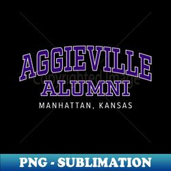 aggieville alumni manhattan kansas - purple arch - creative sublimation png download - unleash your creativity