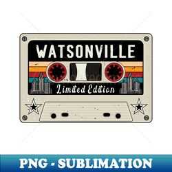 Retro Watsonville City - PNG Transparent Sublimation File - Defying the Norms