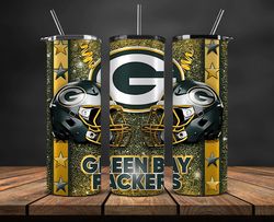 green bay packers tumbler, packers logo, nfl, nfl teams, nfl logo, nfl football png 12