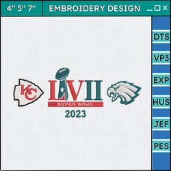 nfl super bowl lvii embroidery design, nfl football logo embroidery design, famous football team embroidery design, football embroidery design, pes, dst, jef, files