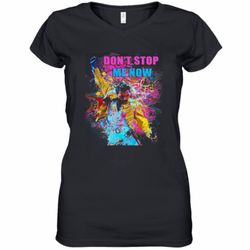 freddie mercury don&039t stop me now women&039s v-neck t-shirt