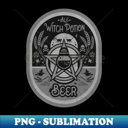 witch potion label - instant png sublimation download - perfect for sublimation art