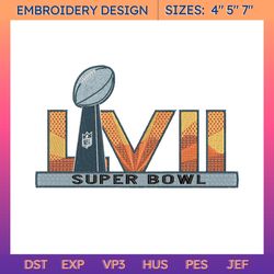 nfl super bowl lvii embroidery design, nfl football logo embroidery design, famous football team embroidery design, football embroidery design, pes, dst, jef, files