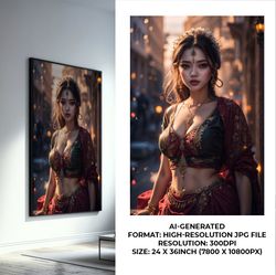 ai-generated fantasy girl photos for posters