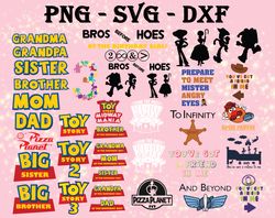 toy story quote svg, bundles toy story svg, png,dxf,...