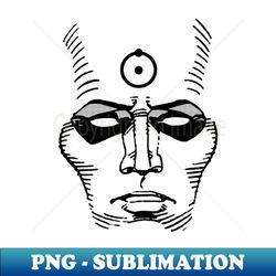 dr manhattan - huge face - png transparent sublimation design - instantly transform your sublimation projects