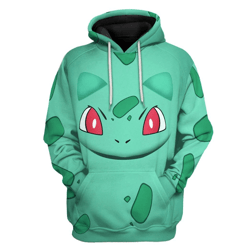 gearhumans 3d pokemon bulbasaur tshirt hoodie apparel
