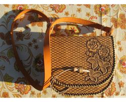 kantri birch bark handbag