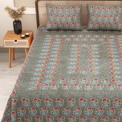 bedsheet with pillow cover