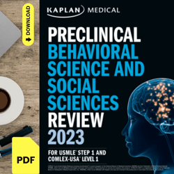 preclinical behavioral science and social sciences review 2023: for usmle step 1 and comlex-usa level 1 (usmle prep)