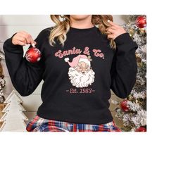 christmas sweatshirt, christmas santa shirt, christmas vibes, funny christmas shirt, christmas believe shirt, christmas