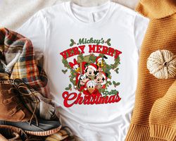 mickey's very merry christmas holiday season gift for men women birthday gift unisex tshirt sweatshirt hoodie shirt