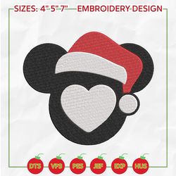 christmas embroidery designs, mice embroidery designs, cartoon embroidery designs, merry christmas embroidery designs