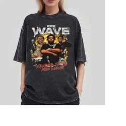 vintage rod wave bootleg nostalgia tour t-shirt, sweatshirt, hoodie, vintage rod wave nostalgia tour, gift for fan