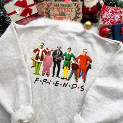 christmas friends sweatshirt, christmas movie shirt, christmas party shirt, christmas gift, christmas sweatshirt.jpg