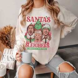 christmas movie sweatshirt, christmas movie characters t-shirt, home alone, grinch, elf christmas shirt, christmas gift.