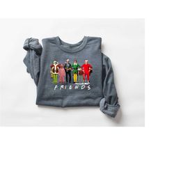 christmas friends sweatshirts, christmas movie tee, funny christmas shirt, christmas party shirt, gift for, 90's movie t