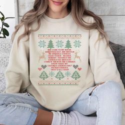 she brought me sprinkle cookies ugly christmas sweatshirt, rhonj sweatshirt, rhonj shirt, bravo gift, real housewives gi