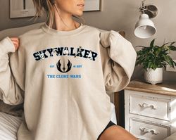 skywalker sweatshirt, star wars gift, may the force be with you, star wars fan, anakin skywalker sweatshirt, star wars c