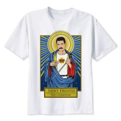 freddie mercury t shirt hip hop style new original design t-shirt cool fashion man women tshirt color m8025