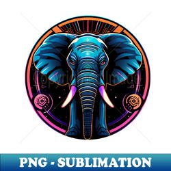 elephant lover colorful animal art print - premium sublimation digital download - stunning sublimation graphics