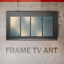 samsung frame tv art digital download, frame tv art modern interior, frame tv matte monochromatic panels, avant-garde