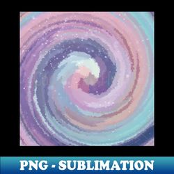 magic swirl of various cute colors - high-quality png sublimation download - revolutionize your designs