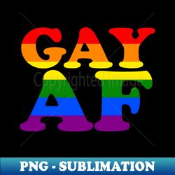 gay af - vintage sublimation png download - perfect for creative projects
