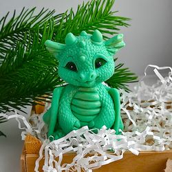 cute dragon - silicone mold