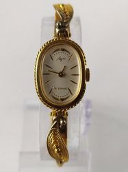 luch  women watch , vintage ladies watch luch, gold watch ray, cocktail watch, wristwatch