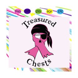 Treasured chests, survivor svg, breast cancer, breast cancer svg, cancer awareness,trending svg For Silhouette, Files Fo