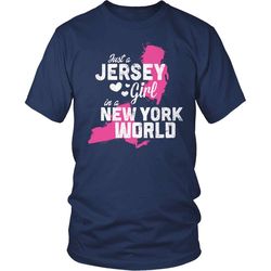 new jersey t-shirt design &8211 new jersey girl new york world