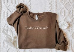 taylor swift's version sweatshirt, taylor swiftie merch sweatshirt, taylor swiftie, folklore sweater, evermore merch, t