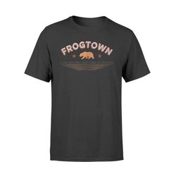 frogtown los angeles neighborhood cali bear t shirt