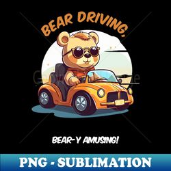 cute baby bear - png transparent digital download file for sublimation - stunning sublimation graphics