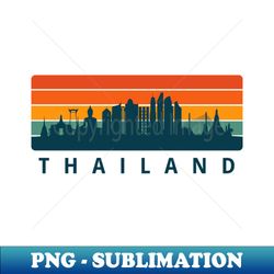 retro thailand - unique sublimation png download - vibrant and eye-catching typography