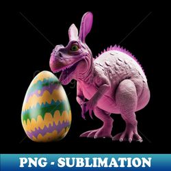 dino bunny v02 - vintage sublimation png download - perfect for personalization