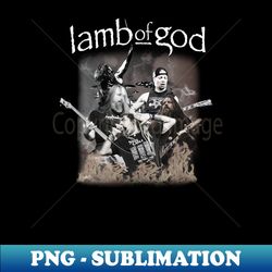 lamb of god personnel - trendy sublimation digital download - unleash your creativity