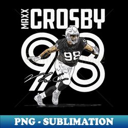 maxx crosby las vegas inline - elegant sublimation png download - perfect for creative projects