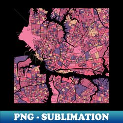 norfolk map pattern in purple  pink - high-resolution png sublimation file - fashionable and fearless