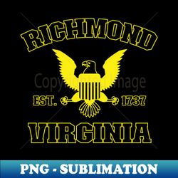 richmond virginia richmond va - exclusive sublimation digital file - bring your designs to life