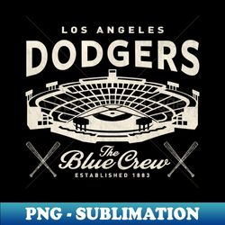 vintage dodgers 3 by buck tee - high-quality png sublimation download - revolutionize your designs