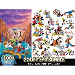 100 mega goofy svg bundle, goofy png, goofy logo, goofy clipart, goofy face png, mickey donald goofy the three musketeer