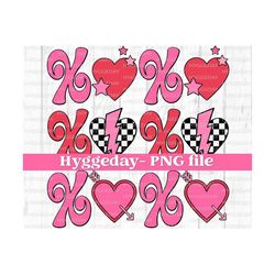 valentines png, digital download, sublimation, sublimate, hugs and kisses, valentines day, heart, love, checker, cute, trendy,