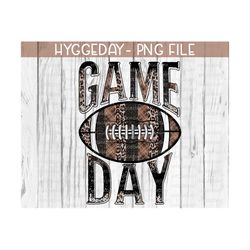 game day png, sublimate download, go team, team spirit, football, plaid, leopard, cheetah, graphics,