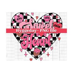 sweet heart png, digital download, sublimation, sublimate, valentines day, candy, chocolate, checker, heart, love, trendy,