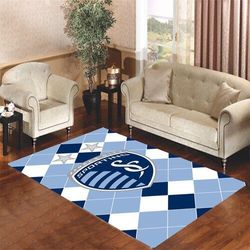 kansas city sporting logo 1 living room carpet rugs area rug for living room bedroom rug home decor