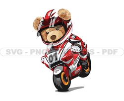 Harley Biker Bear, Motorbike Svg  PNG, Harley Logo, Skull SVG Files, Motorcycle Tshirt Design, Motorbike Svg 138