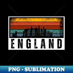 retro england - png transparent sublimation file - create with confidence