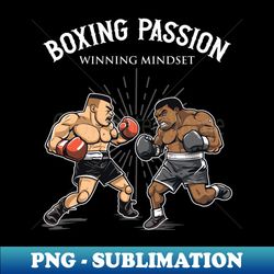 boxing glove - png sublimation digital download - boost your success with this inspirational png download